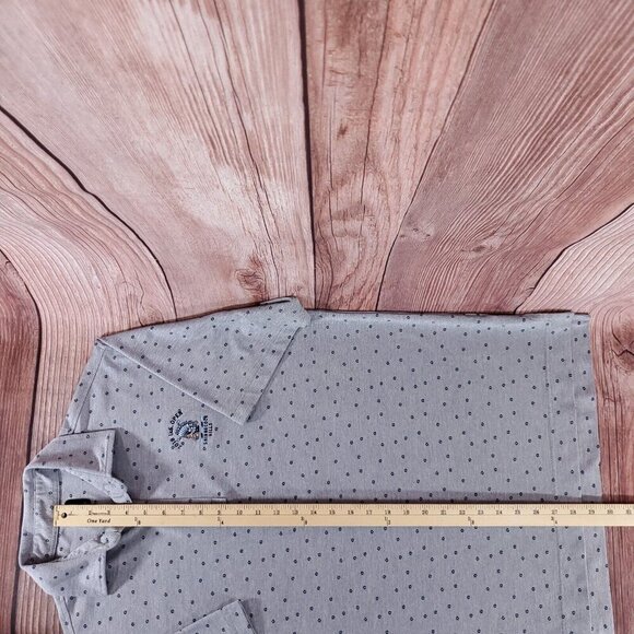 Footjoy FJ Mens Medium 2018 US Open Shinnecock Hills Embroidered Golf Polo Shirt - Picture 13 of 13